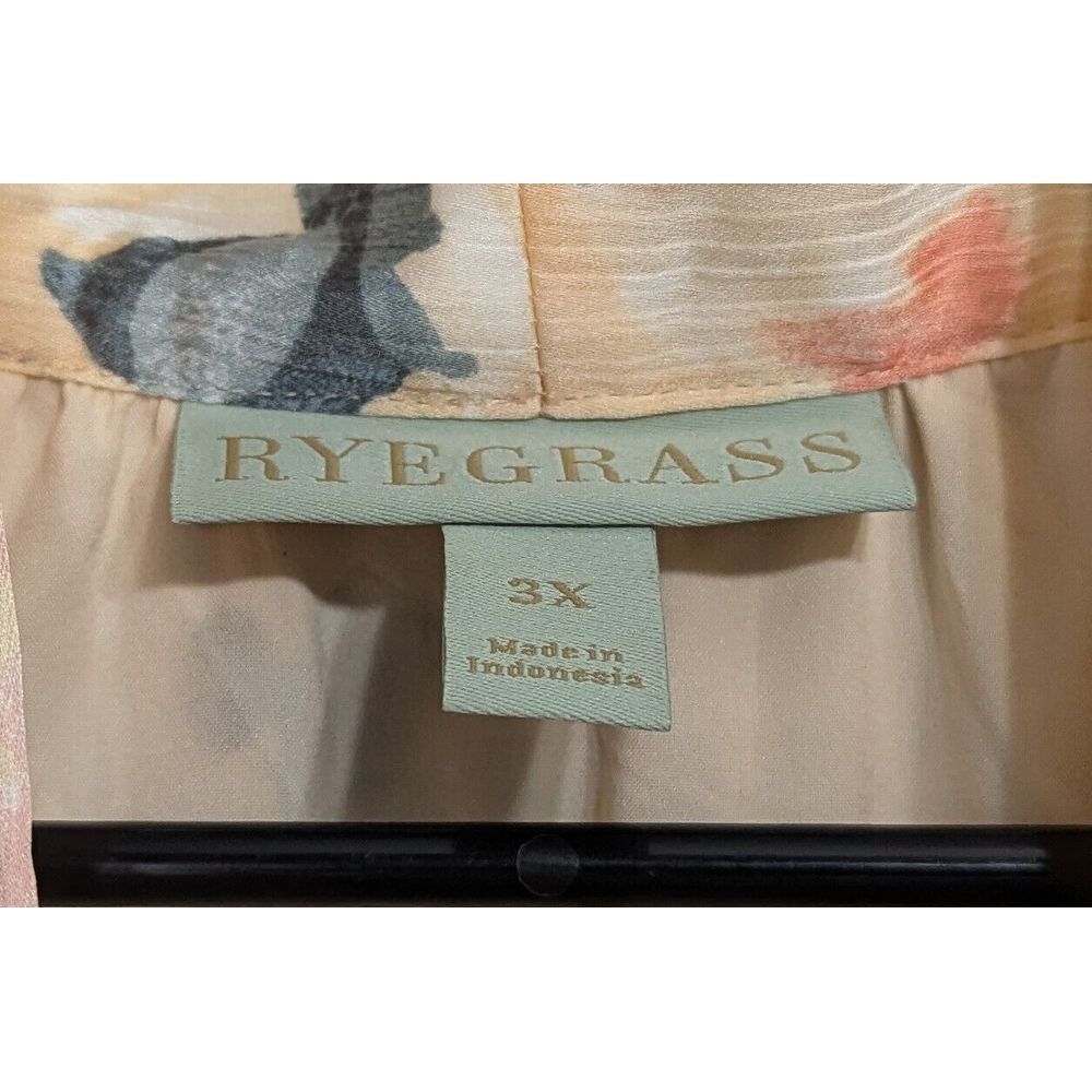 Ryegrass NWT PLUS 3XL Sleeveless Floral Dress Lined‎ - Picture 5 of 9